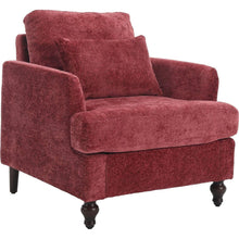 Load image into Gallery viewer, Wood Frame Armchair, Modern Accent Chair Lounge Chair for Living Room
