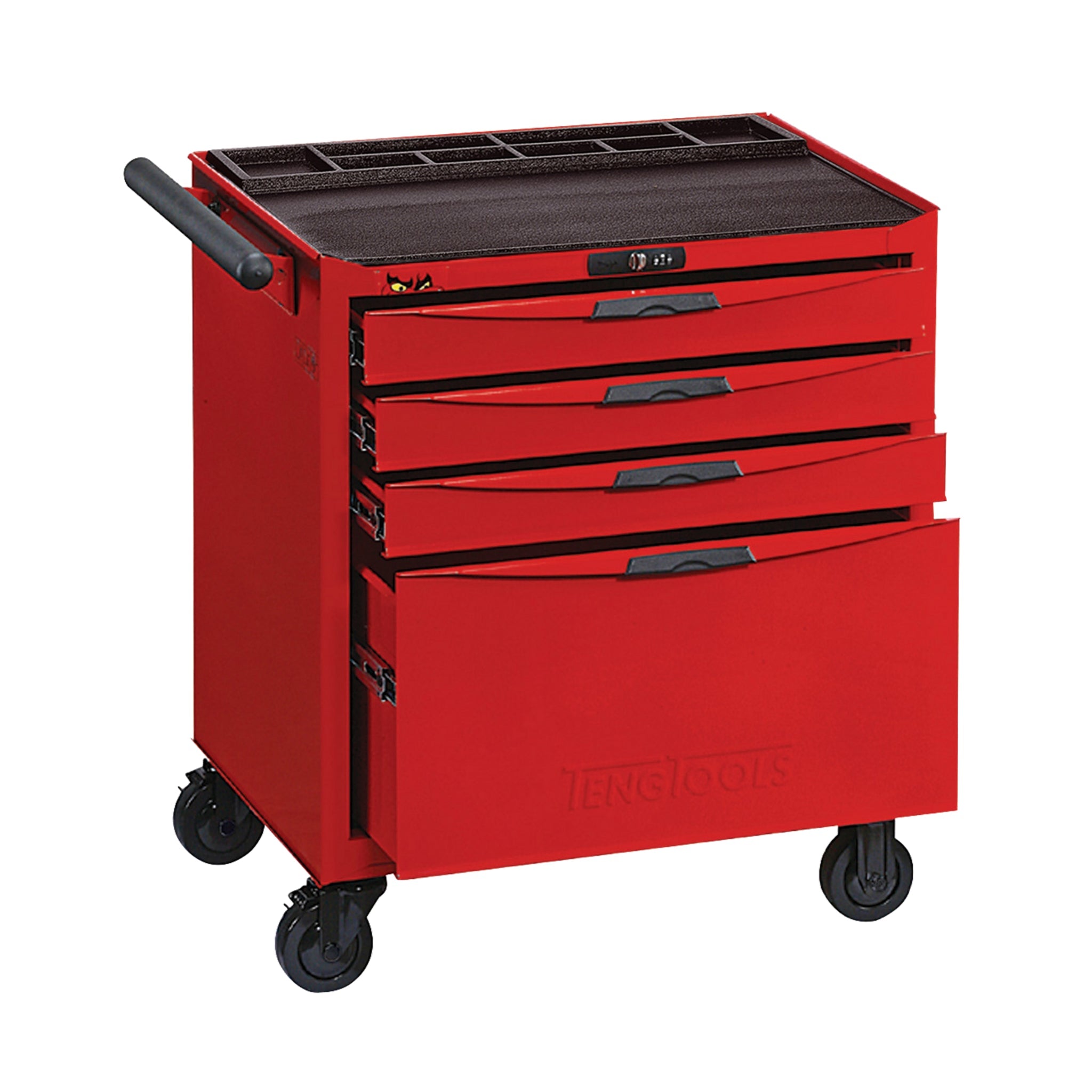 Teng Tools 8 Drawer Heavy Duty Roller Cabinet Tool Chest / Wagon