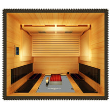 Load image into Gallery viewer, Peak Saunas Patagonia 2-Person Outdoor Full Spectrum Infrared Sauna with XL Medical-Grade Red Light Therapy and Smart WiFi App Control
