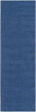 Carregar imagem no visualizador da galeria, Brockton Solid Blue Wool Rug
