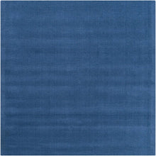 Carregar imagem no visualizador da galeria, Brockton Solid Blue Wool Rug
