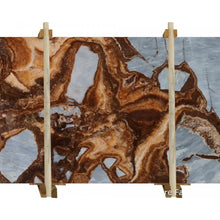 Carregar imagem no visualizador da galeria, Fire Fantastico Gray Bookmatching Marble Slabs Polished - Livfloors Collection
