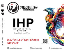 Load image into Gallery viewer, DTF Sheets - IHP Instant Hot Peel
