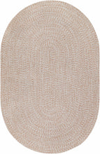 Load image into Gallery viewer, Cream Braided Faux Jute Rug
