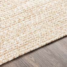 Load image into Gallery viewer, Cream Braided Faux Jute Rug
