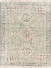 Carregar imagem no visualizador da galeria, Foraker Sage Green Cotton Rug
