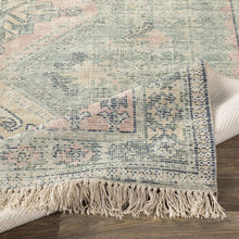 Carregar imagem no visualizador da galeria, Foraker Sage Green Cotton Rug
