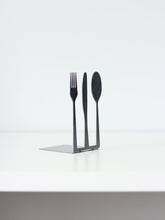 Carregar imagem no visualizador da galeria, Fork Knife Spoon Kitchen Cookbook Bookend
