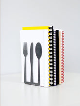Carregar imagem no visualizador da galeria, Fork Knife Spoon Kitchen Cookbook Bookend

