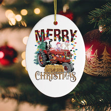 Carregar imagem no visualizador da galeria, Merry Christmas Farm Animal Ornament
