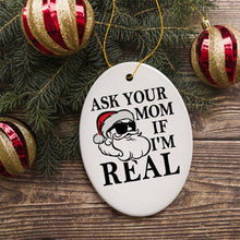 Cargar imagen en el visor de la galería, Nasty Dirty Santa Claus Christmas Ornament Bundle, Funny Joke Holiday Humor
