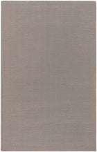 Carregar imagem no visualizador da galeria, Brockton Solid Gray Wool Rug

