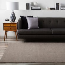 Carregar imagem no visualizador da galeria, Brockton Solid Gray Wool Rug
