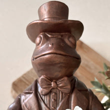 Load image into Gallery viewer, Charming Frog Bronze Bowl | Dapper Critters Collection

