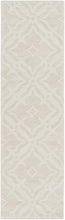 Carregar imagem no visualizador da galeria, Fyffe Embossed Beige Wool Area Rug
