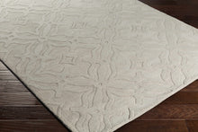 Carregar imagem no visualizador da galeria, Fyffe Embossed Beige Wool Area Rug
