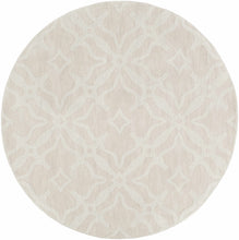 Carregar imagem no visualizador da galeria, Fyffe Embossed Beige Wool Area Rug
