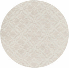 Carregar imagem no visualizador da galeria, Fyffe Embossed Beige Wool Area Rug
