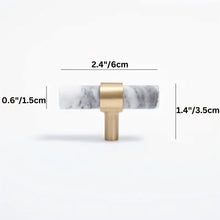 Carregar imagem no visualizador da galeria, Galil Marble Knob &amp; Pull Bar
