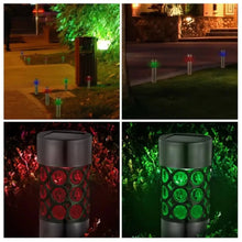 Load image into Gallery viewer, Garden Solar Lamps with RGB Lighting and Stainless Steel Build
