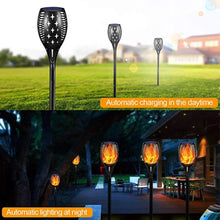 Load image into Gallery viewer, Garden Solar Light with 96 LEDs Torch Effect for Outdoor Landscape Decor
