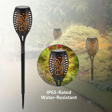 Load image into Gallery viewer, Garden Solar Light with 96 LEDs Torch Effect for Outdoor Landscape Decor
