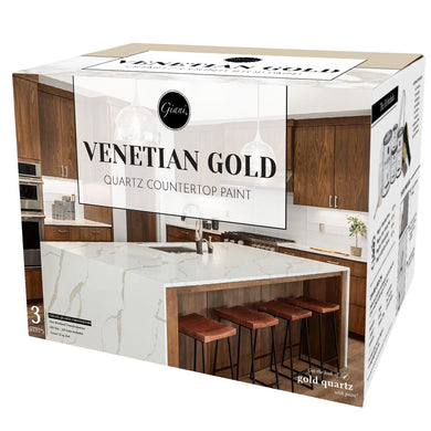 Giani Inc. Countertop Paint Giani Venetian Gold Quartz Countertop Paint Kit