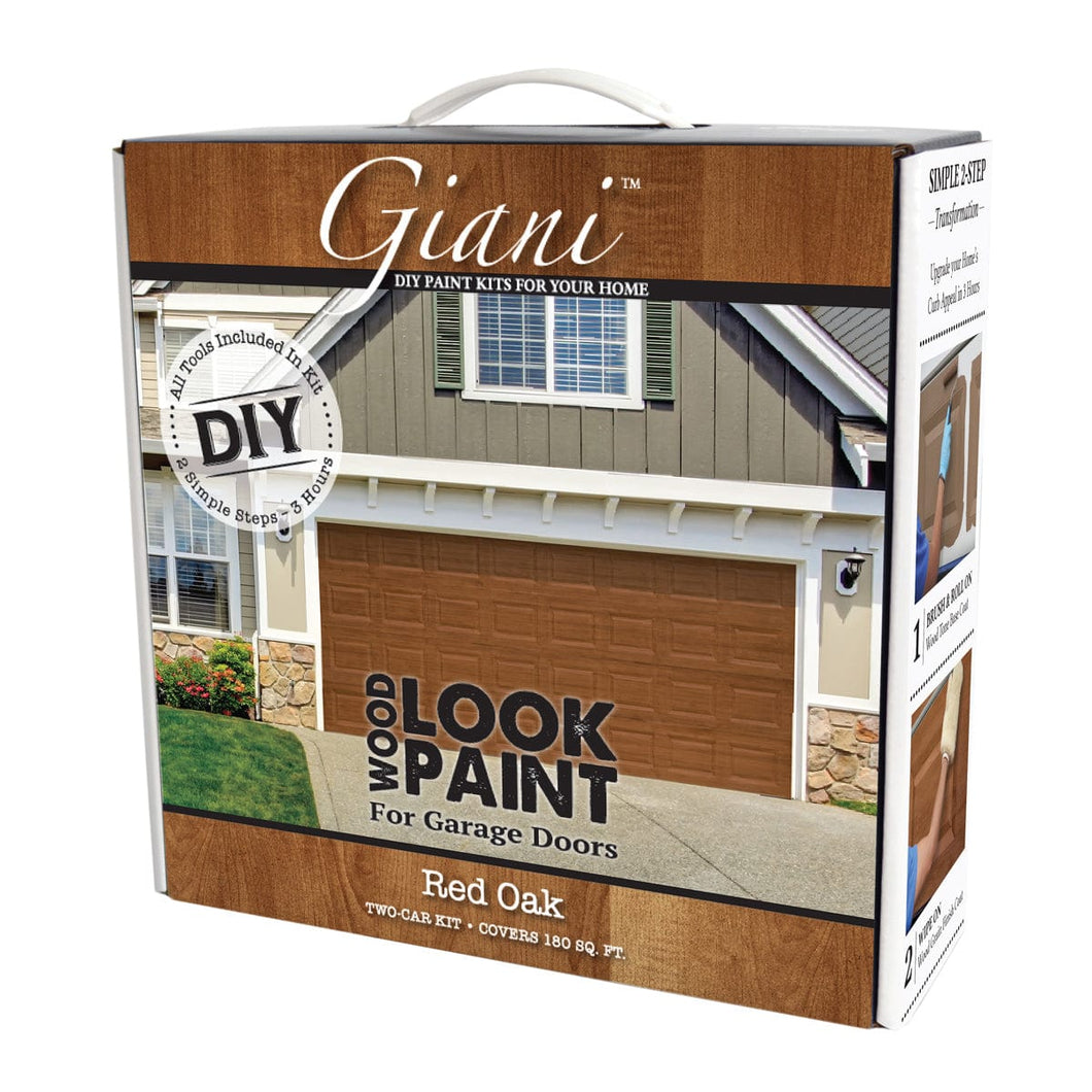 Giani Inc. Door Paint Giani Red Oak Wood Look Kit for Garage Doors
