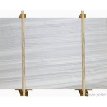Carregar imagem no visualizador da galeria, Glacier White Vein-cut Bookmatching Marble Slabs Polished - Livfloors Collection
