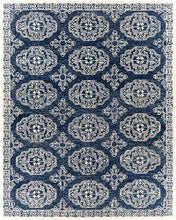 Load image into Gallery viewer, Glenoma Blue Regency Wool Rug
