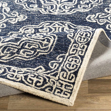 Load image into Gallery viewer, Glenoma Blue Regency Wool Rug
