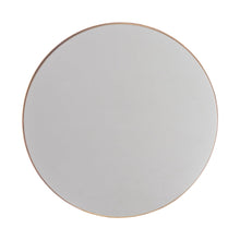 Load image into Gallery viewer, Golden Modern Round Framed Wall Mirror
