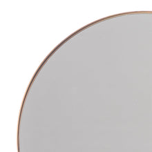 Load image into Gallery viewer, Golden Modern Round Framed Wall Mirror
