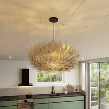 Cargar imagen en el visor de la galería, Goose Feather Pendant Light
