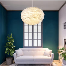 Cargar imagen en el visor de la galería, Goose Feather Pendant Light
