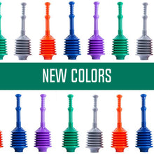 Load image into Gallery viewer, Bellows Accordion Toilet Plunger (Green)
