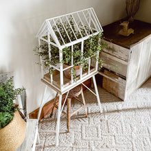 Carregar imagem no visualizador da galeria, Greenhouse Inspired Outdoor Plant Stand
