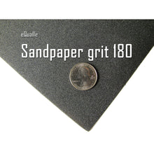 Carregar imagem no visualizador da galeria, 180 Grit Sandpaper Sheets – 100 Pack, 9x11 in, Wet or Dry Use
