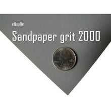Load image into Gallery viewer, 2000 Grit Sandpaper Sheets – 50 Pack, 9x11 in, Wet or Dry Use
