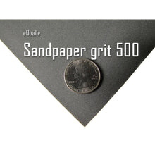 Carregar imagem no visualizador da galeria, 500 Grit Sandpaper Sheets – 25 Pack, 9x11 in, Wet or Dry Use

