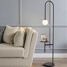 Carregar imagem no visualizador da galeria, Gurnal Floor Lamp with Side Table
