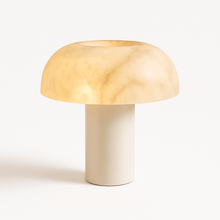 Carregar imagem no visualizador da galeria, Habros Alabaster Table Lamp
