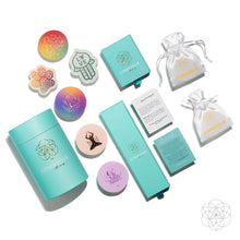 Load image into Gallery viewer, Hamsa Hand of Safe Travels: Aromatherapy Crystal Car Kit
