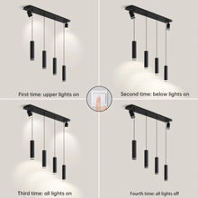 Load image into Gallery viewer, Hanging Light for Modern Kitchen Island with Adjustable Aluminum Spotlights
