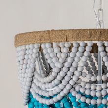 Load image into Gallery viewer, Hatfield 4-Light Bohemia Style Wood Beaded Chandelier
