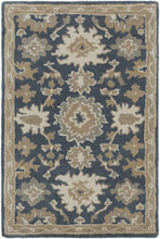 Carregar imagem no visualizador da galeria, Caesar 1154 Navy Wool Rug

