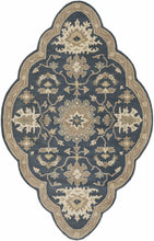 Carregar imagem no visualizador da galeria, Caesar 1154 Navy Wool Rug
