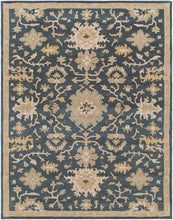 Carregar imagem no visualizador da galeria, Caesar 1154 Navy Wool Rug
