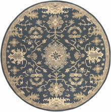 Carregar imagem no visualizador da galeria, Caesar 1154 Navy Wool Rug
