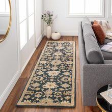 Carregar imagem no visualizador da galeria, Caesar 1154 Navy Wool Rug

